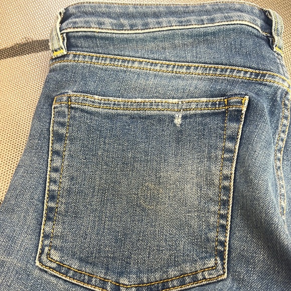 R13 Kate Skinny Jeans Denim Distressing - Picture 3 of 8